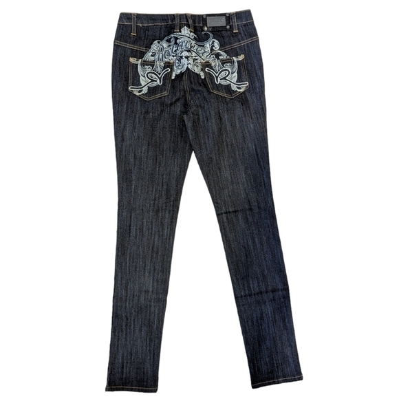 Rocawear Y2K embroidered jeans size 7 - Picture 5 of 9